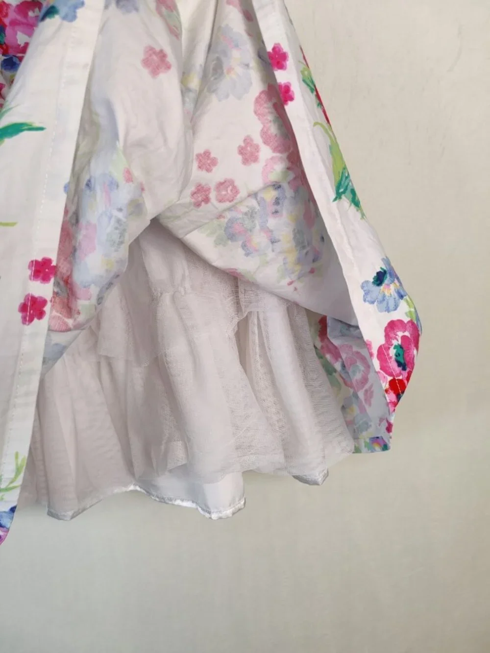 THE CHILDRENS PLACE Floral Flower Girls Dress Size 12 Fully Lined Summer Party
